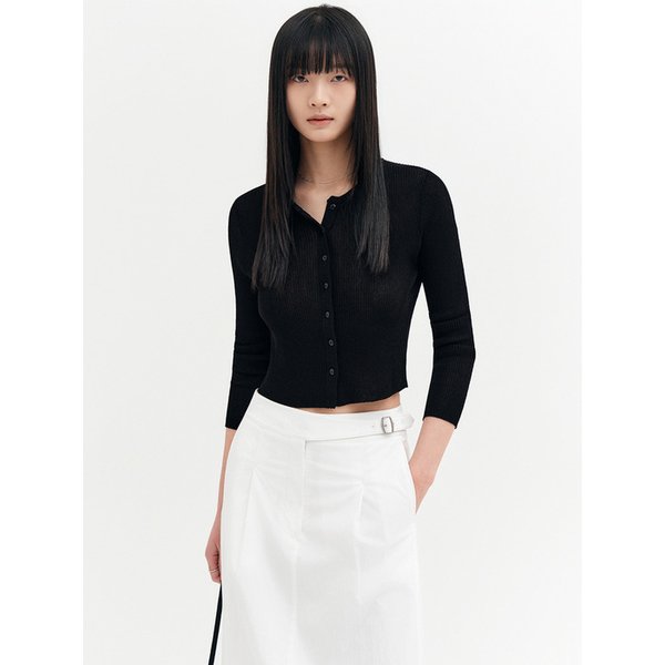 [단독]에디트 베이직 라운드 가디건 / EDITH BASIC ROUND CARDIGAN_5colors