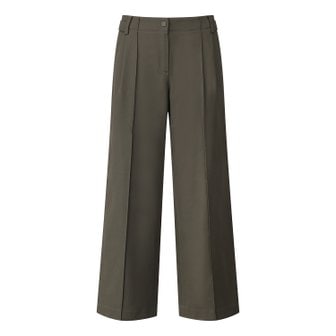BOSS GOLF 보스골프 벨트 포인트 와이드 팬츠 WOMAN OLIVE