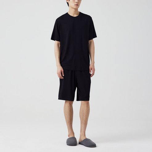 JAJU 25 S/S  남 레이온 스트레치 5부 라운지 팬츠  J205202102
