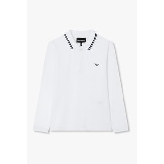 엠포리오아르마니주니어 [남아] 코튼 스트레치 폴로 셔츠 0455313001000