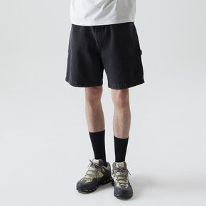 남성 하프 카펜터 데님 팬츠 D GREY