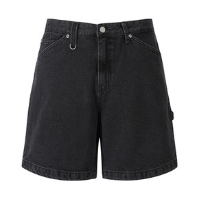 남성 하프 카펜터 데님 팬츠 D GREY