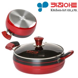  키친아트 인덕션 냄비 주물냄비 24cm 전골냄비 찌개