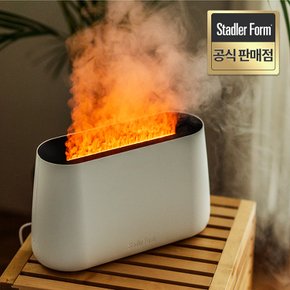 공식판매점 3in1 불멍 대용량 가습기 벤 화이트 Amber light 벽난로 조명 효과