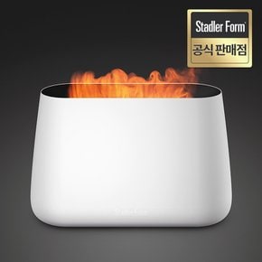 공식판매점 3in1 불멍 대용량 가습기 벤 화이트 Amber light 벽난로 조명 효과