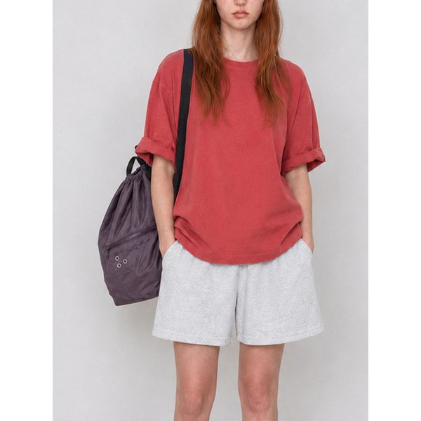 아일렛 크링클 스트링 백팩 Eyelet Crinkle String Backpack Purple
