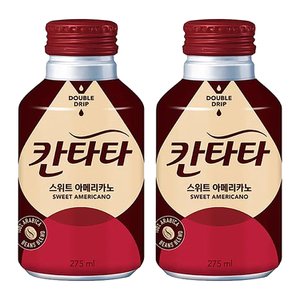  칸타타 스위트 아메리카노 275ml x 24개 블랙커피