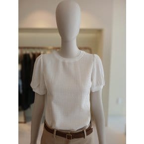 [여주점] 씨씨콜렉트 볼륨슬리브라운드넥티셔츠E252psm133