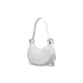 POLL LEATHER BAG_WHITE