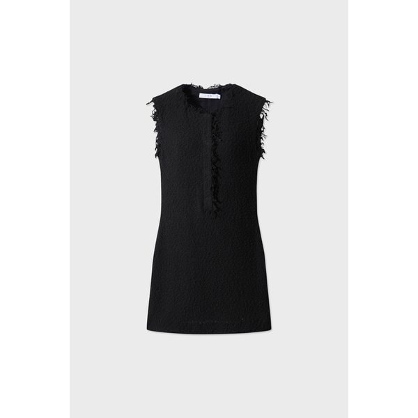 [여주점] [이로] 여성 SOLAISPE 트위드 미니 드레스 IODAS25105BKX