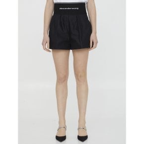 [알렉산더 왕] Shorts 1WC1224450_001 (BLACK)