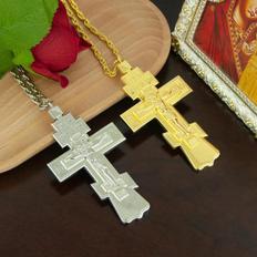  교회 목사용 정교회 예수 십자가 펜던트 목걸이 놀라운 종교 의식 용품