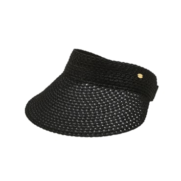 헤지스 블랙 짜임 썬캡 HIHE5E210BK