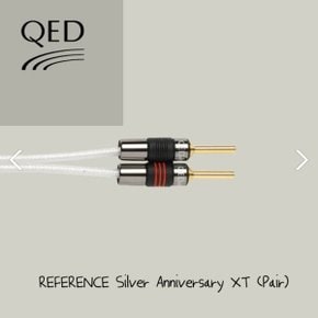 ::[QED] Reference Silver Anniversary Xt 스피커 케이블 완제품 3M (Pair)::