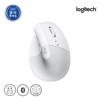 Logitech 로지텍코리아 LIFT for mac 인체공학 무선 블루투스 버티컬 마우스