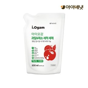 과일 채소세척세제 액상형 500ml  리필 _P311231043