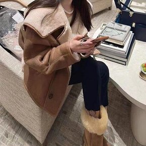 윈터 아우터 무스탕 에이솝양털자켓