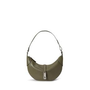 여성 폴로 ID 카프스킨 미디 숄더백(WAPOBAG02V20213300)