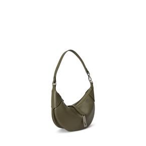 여성 폴로 ID 카프스킨 미디 숄더백(WAPOBAG02V20213300)