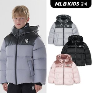 MLB키즈 (공식)24FW 아웃도어 메탈배색 숏다운 (3color) 7ADJR0446