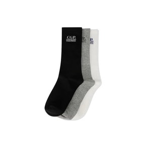 [CGP] (3PACK) 스퀘어 로고 삭스 (CBFAUAS0010)