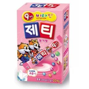 제티 딸기 20스틱