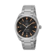 일본 오메가 손목시계 OMEGA 시계 SEAMASTER RAILMASTER COAXAL 40MM 남성용 자동 브랜드 블랙