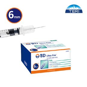TG BD 인슐린 주사기 31G 6mm 0.3cc(0.5단위)[31950073]