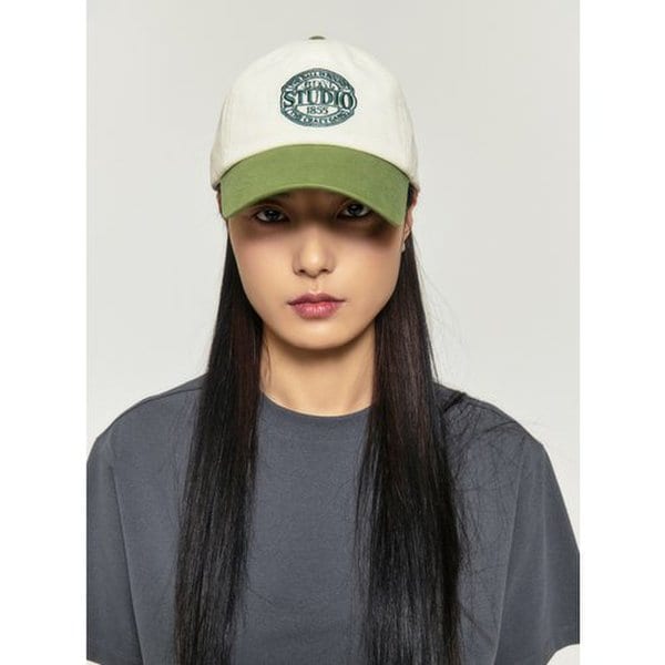 [여주점] COLOR BLOCK BALL CAP