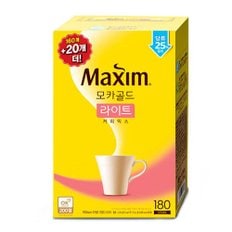  맥심 모카골드 라이트 180T