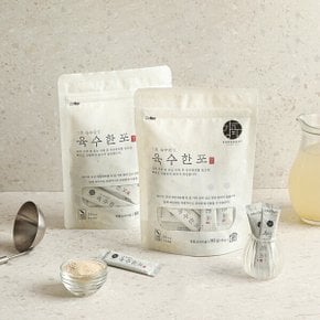 20가지 국산 자연재료 육수한포 80g 20스틱 1개 1초 가루육수 강고집 육수한포 20스틱 (80g)