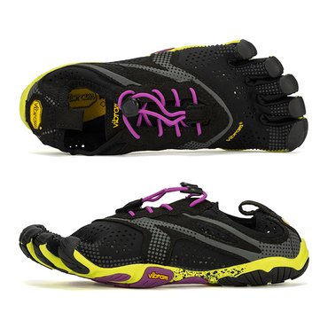 비브람파이브핑거스 V-RUN WOMEN BLACK/YELLOW (16W3105) 브이 런 베어풋