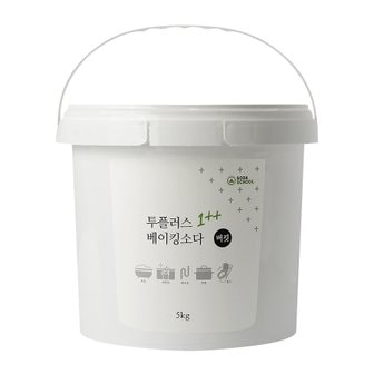 소다스쿨 투플러스 베이킹소다 대용량 5kg 버킷