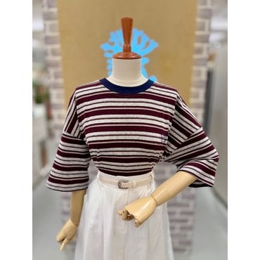 레코브 스트라이프 루즈핏 티셔츠(LC31E9LT518X)