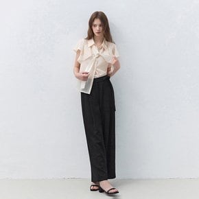 [26 S/S] 사이드 벨티드 와이드 슬랙스 ITQ6ZPT780