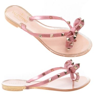 발렌티노 18SS 여성 락스터드 리본 샌들 (PW2S0552_LMF_P77_18S)