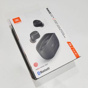 JBL 무선 블루투스 이어폰 WAVE100 TWS 블랙 NS홈쇼핑[32997572]