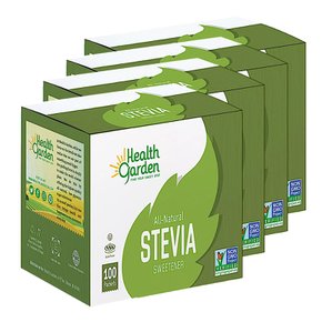 헬스가든 스테비아 푸룻 스위트너 Monk 1g 100개입 x4 Health Garden Stevia Sweetener