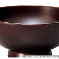 J-kitchens 된장국 그릇 일본제 목제 마리리(대) 참(1객) 12.8 cm옻칠 손으로 그린 ​​그 이크