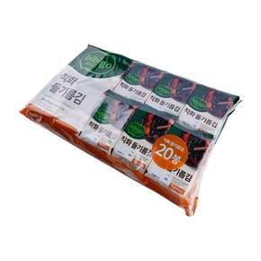 [멤버십] CJ 비비고 직화들기름김 5g*20봉