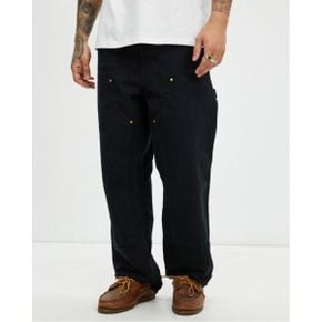 4823132 Carhartt Double Knee Pants - Black Aged Canvas