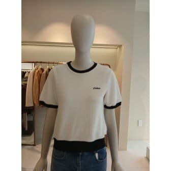 CC콜렉트 [여주점] 씨씨콜렉트 라인배색반팔티셔츠 E262psm136