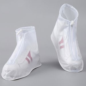 GRB 지알비 PVC 투명 방수 신발커버 레인슈즈 레인비닐장화 신발우비