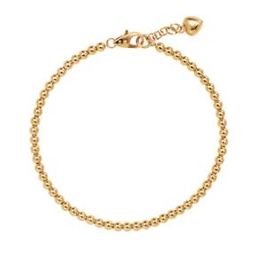 14K/18K 통통 3mm 볼 체인 팔찌 MOB39652