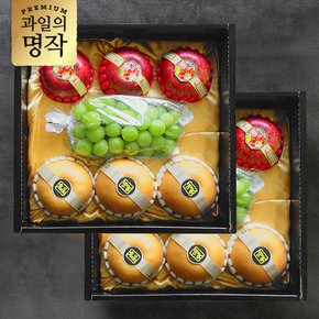 [명절후배송][과일의명작]행복 과일혼합세트 6kg내외[사과3과+배3과+샤인1과X2SET]