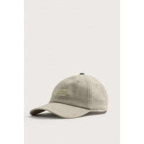 ZARA 자라 엠브로이더드 자수 텍스트 모자 그레이 3920427802 3920427 1322227