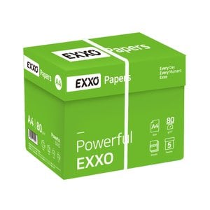 엑소 엑소(EXXO) A4 복사용지(A4용지) 80g 2500매 1BOX