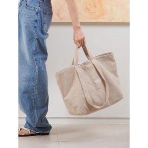 Reversible stitch bag_Beige