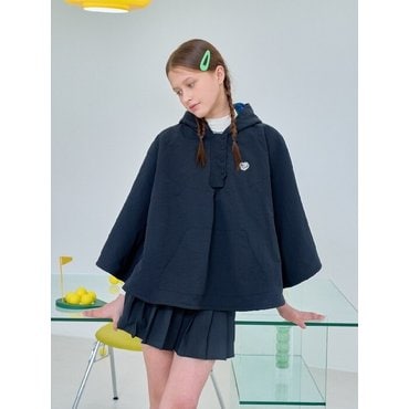 플레이부 FLEECE-LINED WINDPROOF HOODED CAPE