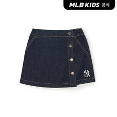 (공식)24SS 바시티 데님 치마바지 NY (Navy) 7FSKB0441-50NYS